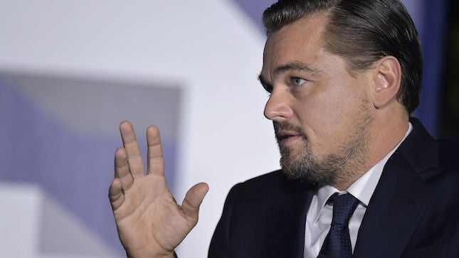 DiCaprio on climate change: 'Vote for people that are sane'