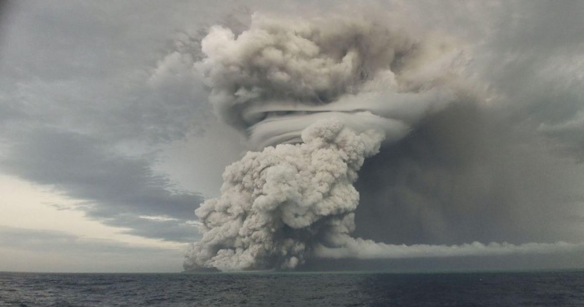 The Left Might Finally See Radical Climate Change, But Not from Cars: Supermassive Tonga Volcano Puts Unprecedented Level of Vapor in Atmosphere