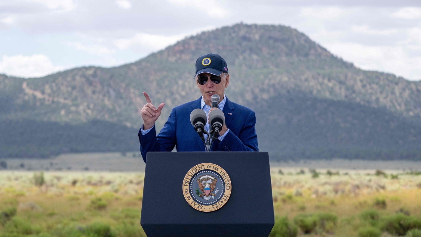 Biden is unveiling the Climate Corps, a jobs program to address climate change : NPR